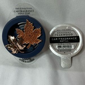 Bath and Body Works Car Fragrance Holder and Refill
